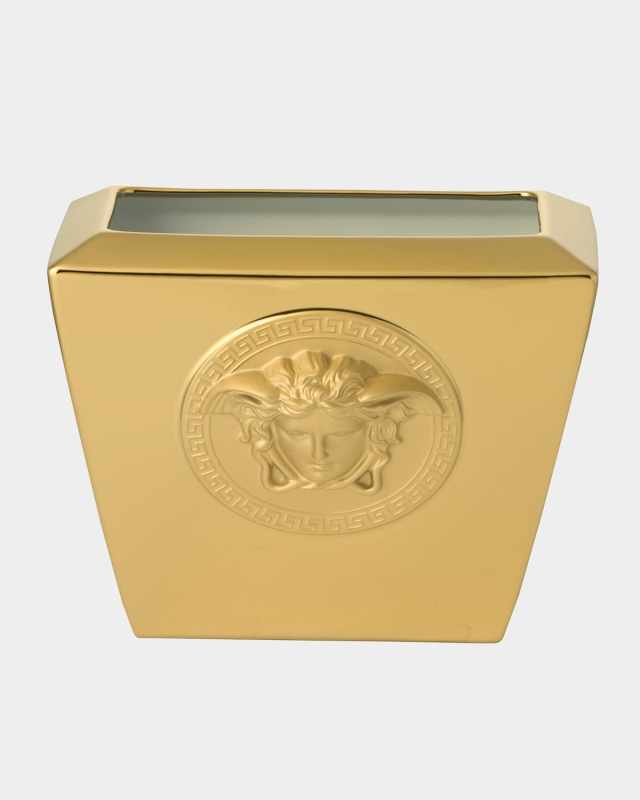 Medusa Gold 7" Vase